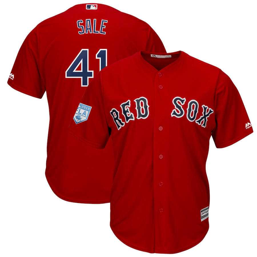 Red Sox 41 Chris Sale Red 2019 Spring Training Cool Base Jersey Dzhi,We sell and wholesale Red Sox 41 Chris Sale Red 2019 Spring Training Cool Base Jersey Dzhi on line form chian!